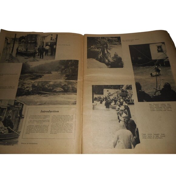 Hurricane Agnes Bloomsburg Morning Press Pennsylvania Newspaper Flood of 1972 - Picture 5 of 9
